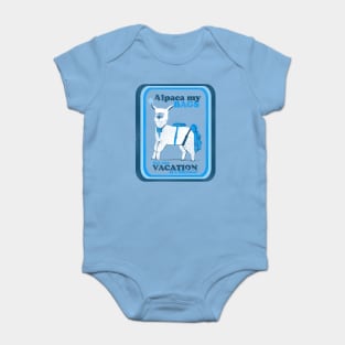 Alpaca My Bags Baby Bodysuit